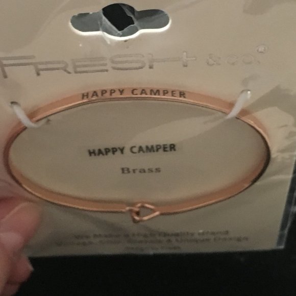 NWT “Happy Camper" Bracelet - Picture 2 of 2